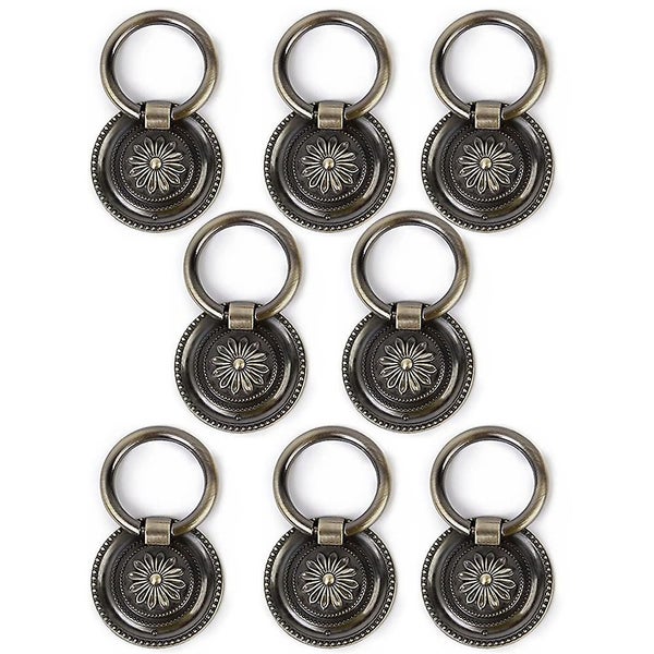 Bran 8 Pcs Antique Bronze Ring Pull Furniture Knopm Furniture Kabinet Kabinett K Carousel 1