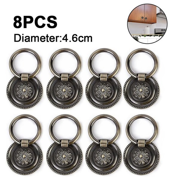 Bran 8 Pcs Antique Bronze Ring Pull Furniture Knopm Furniture Kabinet Kabinett K Carousel 2