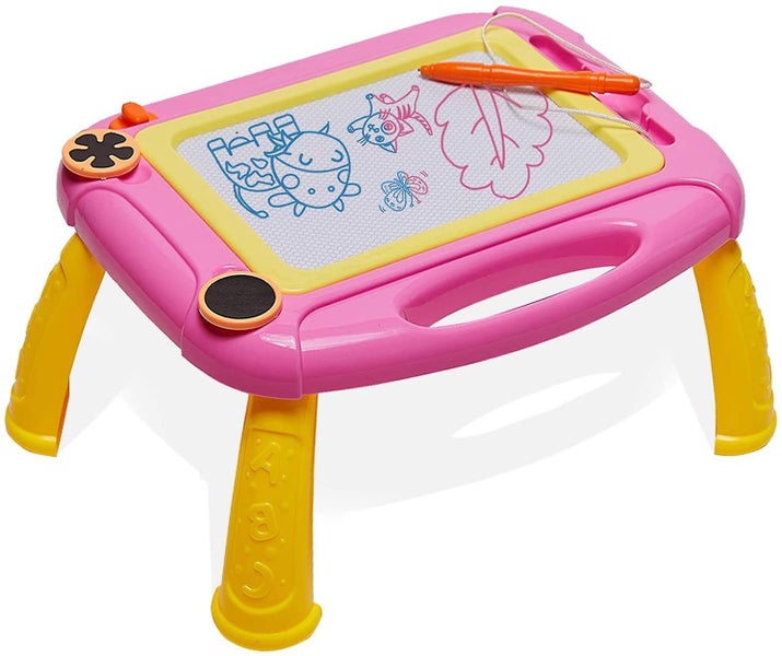 Magnetic Drawing Board Compatible With Kids Large Doodle Board Writing Painting Carousel 1