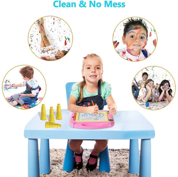 Magnetic Drawing Board Compatible With Kids Large Doodle Board Writing Painting Carousel 5