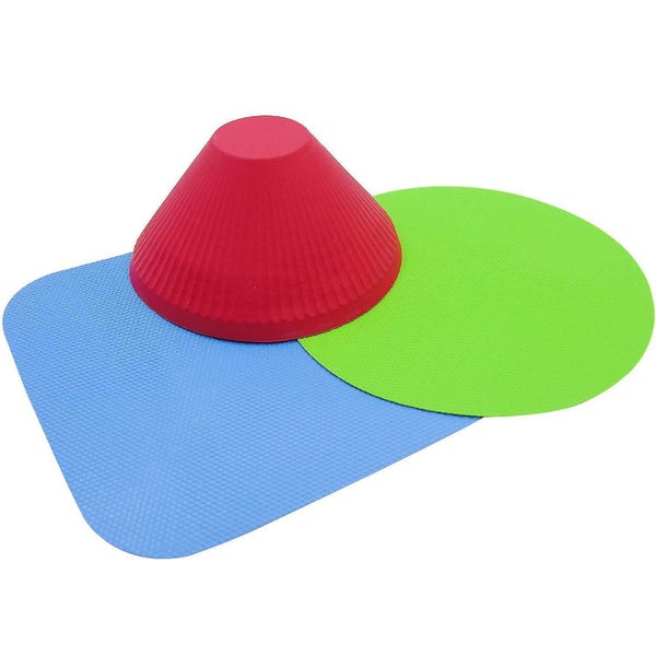 Multi-purpose Lid Openers, Set Of 3gripper Pads Round Kitchen Coasters Multi-pur Carousel 1