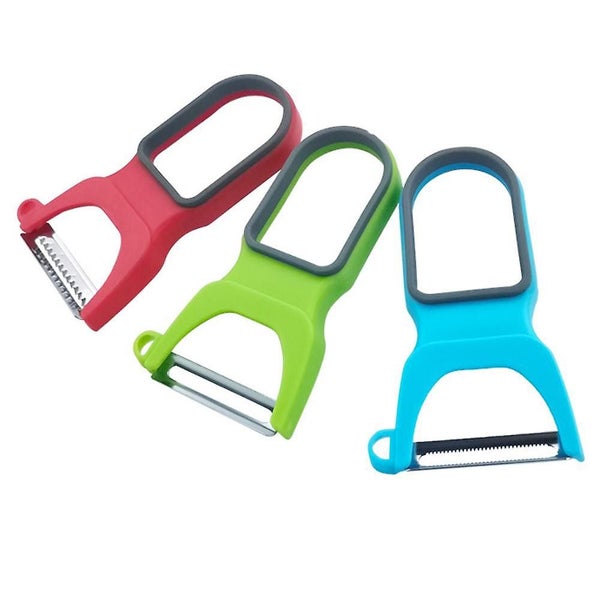 All Purpose Design Vegetable Potato Peelers 3-pack Carrot Noodle Peeler Carousel 1