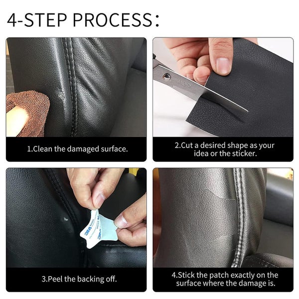 Bran Leather Patch Kit Leather Patching Self -adhesive, Premium Self -adhesive L Carousel 5