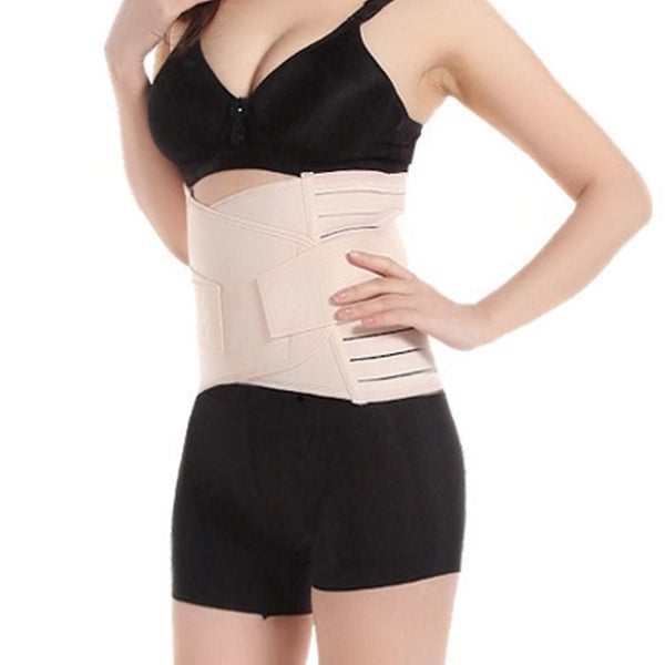 Bran Postpartal Belly Wrap Belt Pregnancy Recovery Girdle Corset Waist Trainer B Carousel 2
