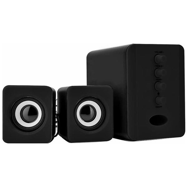 Bran Mini Loudspeaker System With Subwoofer, Usb Aux 3.5 Mm Wired Stereo Bass Sp Carousel 2