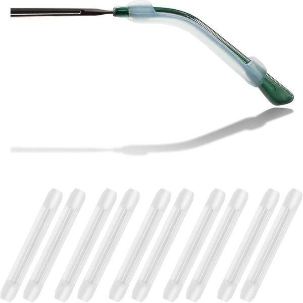 5 Pairs Soft Silicone Eyeglasses Temple Tips Sleeve Retainer,anti-slip Elastic C Carousel 1
