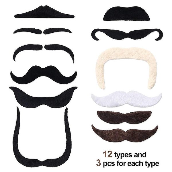 Bran Self-adhesive Mustache Glue Adhesive Beard False Beard Party Beard For Chri Carousel 5