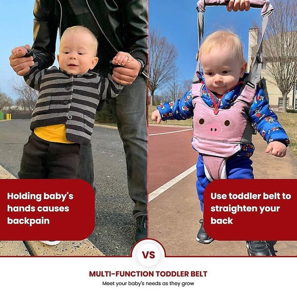 Baby Walking Harness - Handheld Kids Walker Helper - Toddler Infant Walker Harne Carousel 5