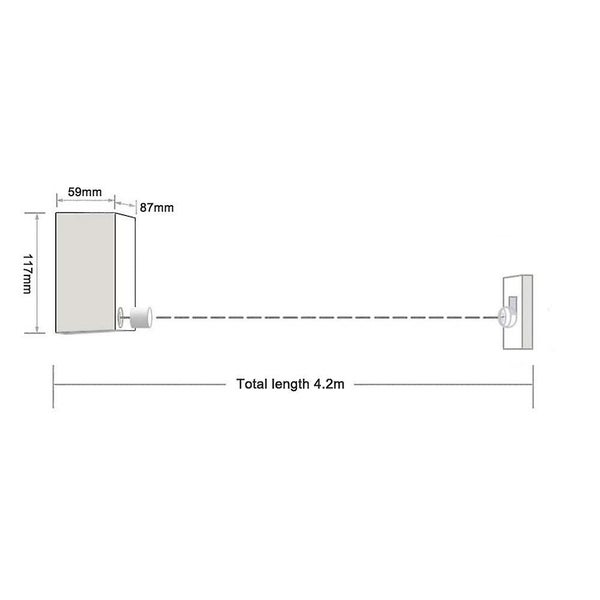 Bran Law -made, Adjustable, Adjustable Clothes Line Pull -out Made Of Stainless Carousel 5