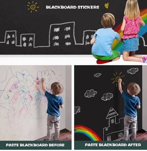 Stick on blackboard Carousel 2