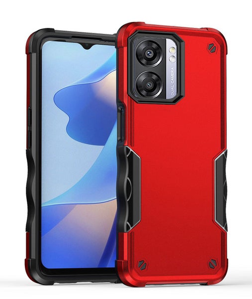 Oppo A57 Case shockproof Impact proof dual layer red Carousel 1