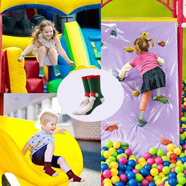 Cotton Christmas Socks For Children Winter Thickened Keep Warm Socks Carousel 5