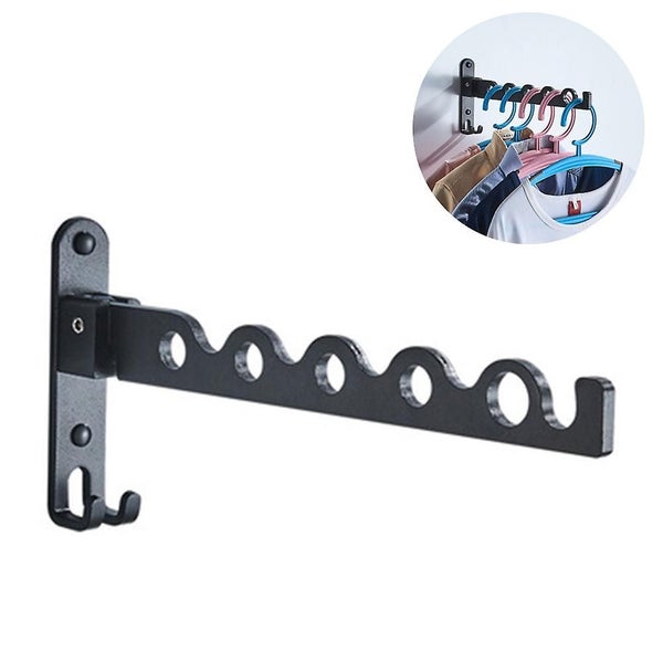 Bran Dryer Rack Folding Wall Mount Clothes Hanger Laundry Room Clothes Hanger Wa Carousel 1