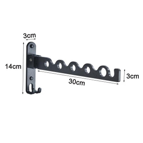 Bran Dryer Rack Folding Wall Mount Clothes Hanger Laundry Room Clothes Hanger Wa Carousel 5