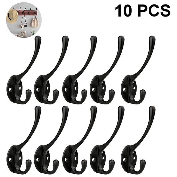 Bran Vintage Clothes Hook 10 Pieces Of Wall Hooks Towel Hook Metal Hat Hook Coat Carousel 1