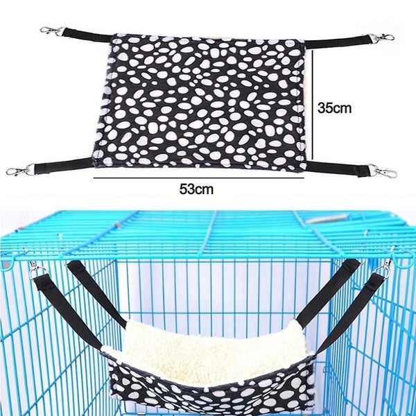Bran Hanging Cat Hammock, Pet Hammock For Cage, Adjustable Cat Bed Two Sides Com Carousel 5