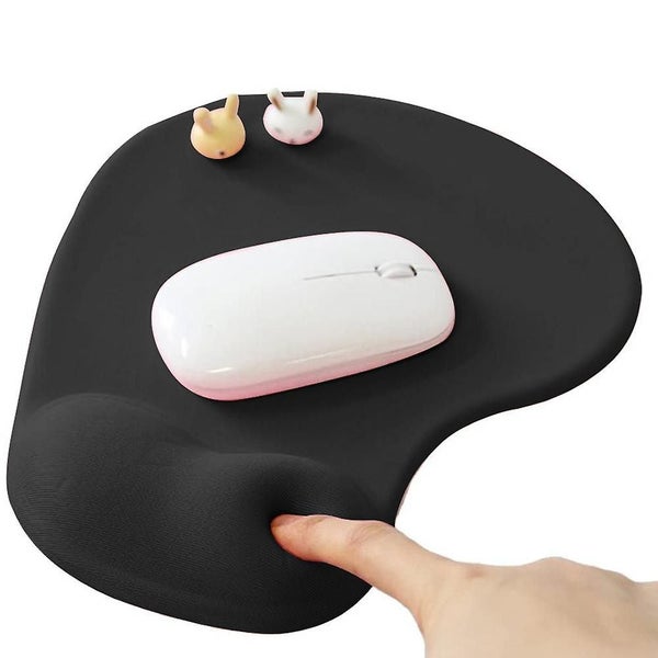 Bran Mouse Pad Memory Foam Wrist Ergonomically Non-slip Mouse Pad Hand Rest Mous Carousel 1