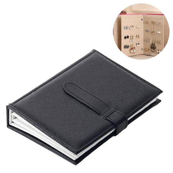 Bran Earring Organizer Book Design Earring Holder Travel Hinged Ear Studs For Bo Carousel 1