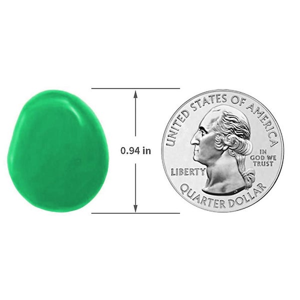 Bran 200pcs Glow In The Dark Pebbles For Outdoor Decor, Garden Lawn Yard, Aquari Carousel 5