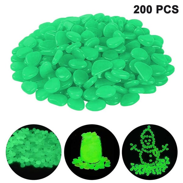 Bran Luminaires 200 Colorful, Bright Flourescent Pebble Stones For Aquarium Gard Carousel 1