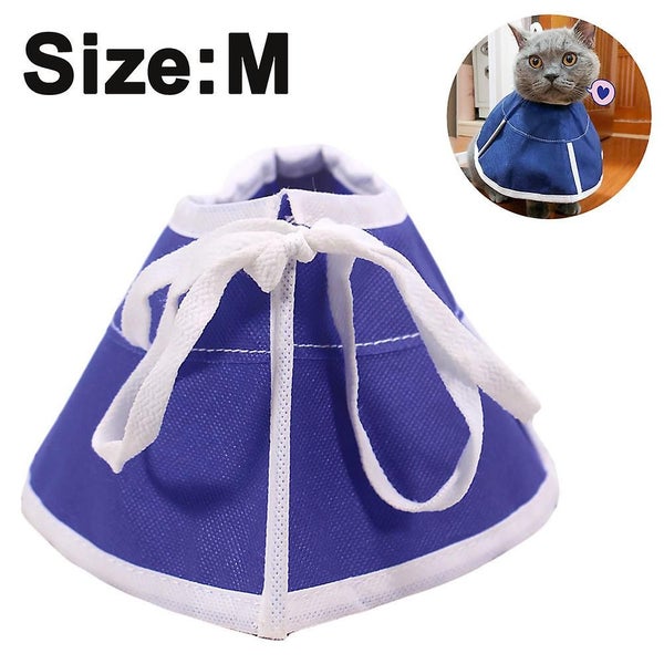 Bran Soft Cat Recovery Collar, Cat Cone Collar, Nonwoven Fabric Elizabeth Collar Carousel 2