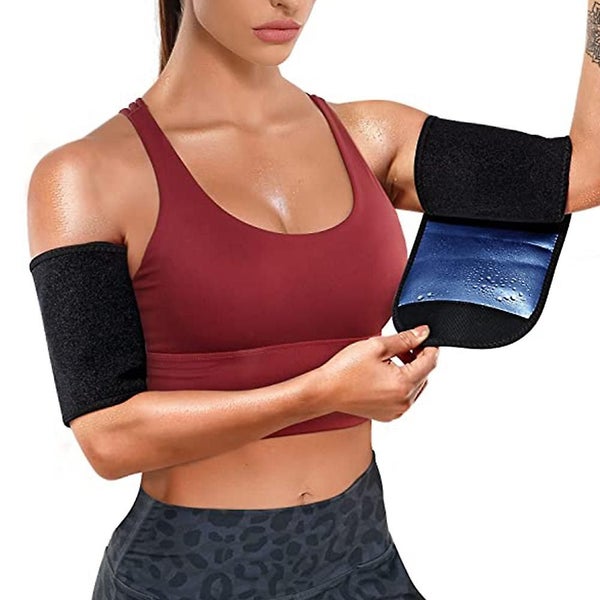 Bran Arm Trimmers One Pair Sauna Sweat Arm Bands Adjustable Arm Trainer Toner Sl Carousel 1