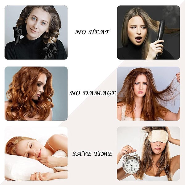 Bran No Heat Curling Iron Long Hair Not Hard Ribbon Curling Iron Lazy Curling Ir Carousel 2