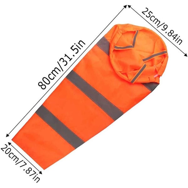 Bran 2 Pieces Windsock With Reflective, Windsock With Reflective, Airport Windso Carousel 5