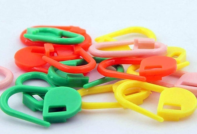 Bran Mix Color Knitting Stitch Counter Crochet Locking Stitch Markers Stitch Nee Carousel 5