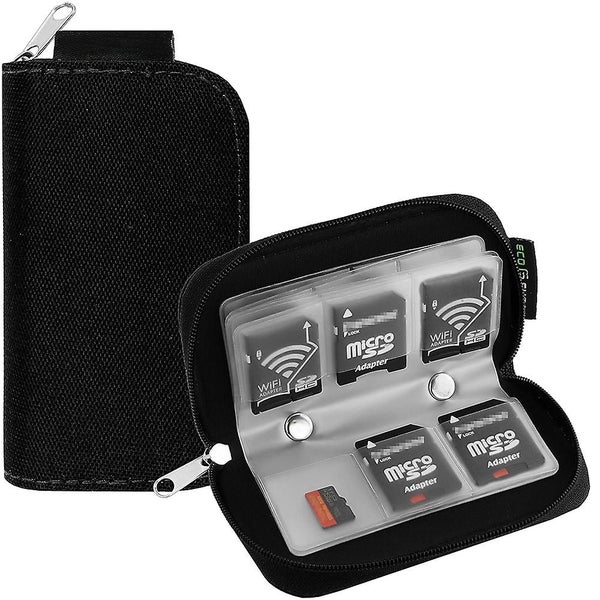 Bran Storage Cards Storage Bag Protective Covers With Zipper 22 Slots For Sd Car Carousel 2