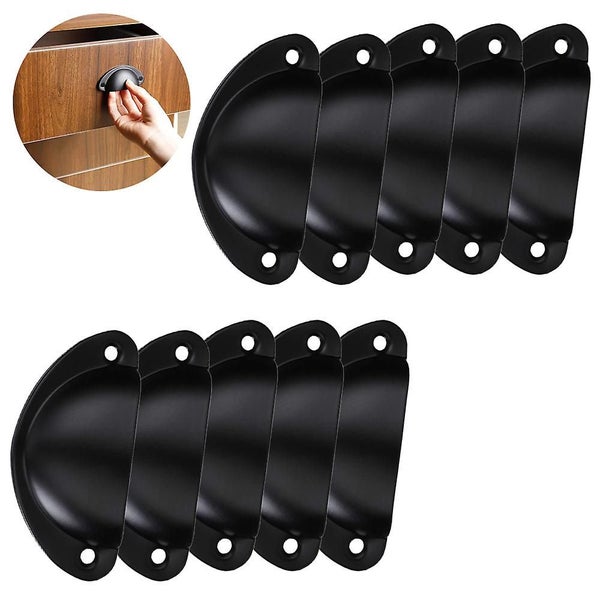 Bran 20 Pieces Shell Grip Drawer Handles For Vintage Furniture Cabinet Door Furn Carousel 2