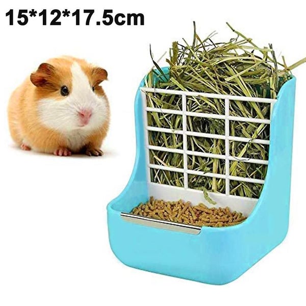 Bran Rabbit Feed Station For Rabbits, Guinea Pigs, Hay, Feed Basket, Hay And Fee Carousel 1
