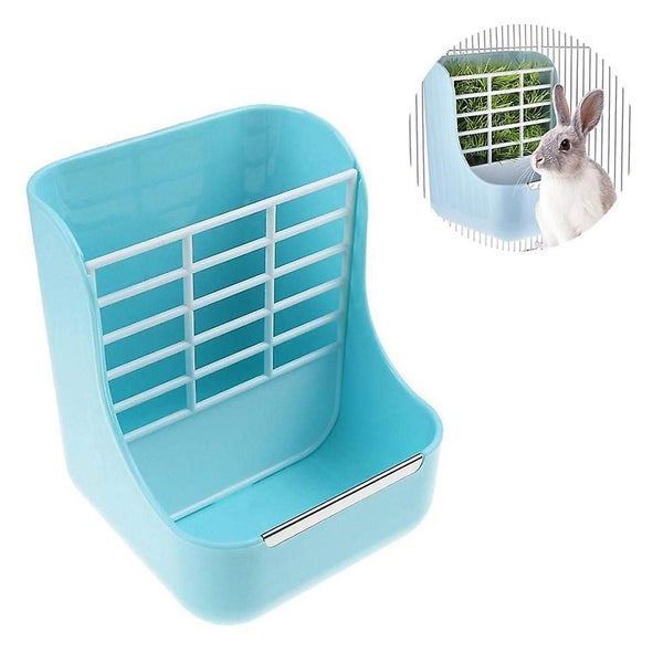 Bran Rabbit Feed Station For Rabbits, Guinea Pigs, Hay, Feed Basket, Hay And Fee Carousel 2