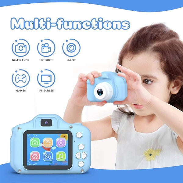 Bran Shockproof Selfie Kids Camera, Toddler Best Birthday Gifts Dual Camera For Carousel 5