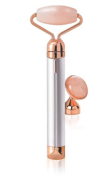 Bran Finishing Touch Flawless Contour Vibrating Facial Roller & Massager, Rose Q Carousel 1