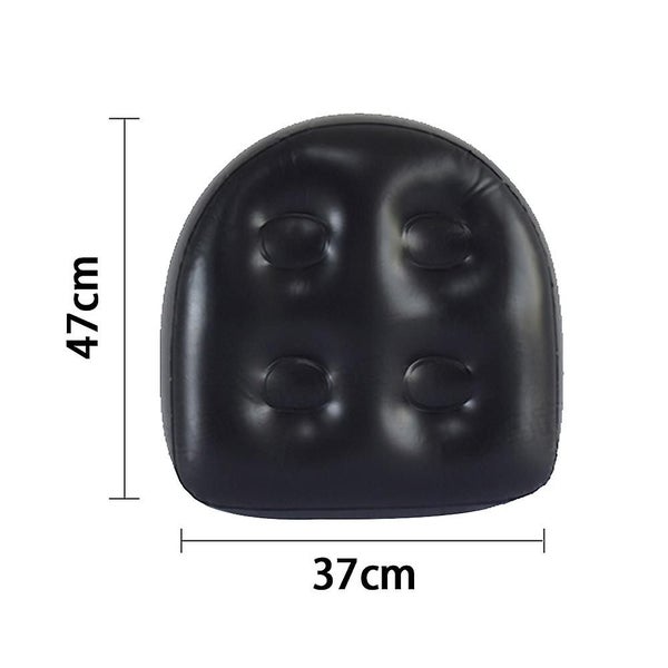 Bran Seat Pad With Suction Cup, Back Support Bath Spa Pad Soft Inflatable Massag Carousel 2