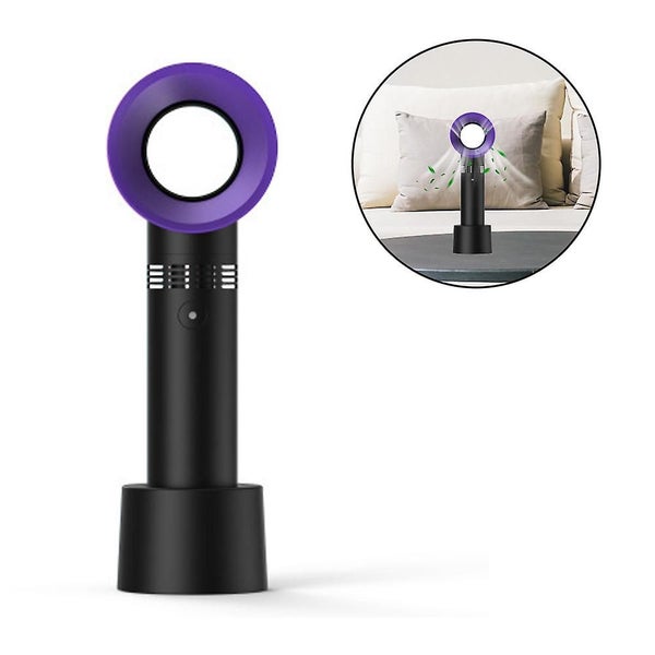 Bran Bladeless Handheld Fan, Mini Portable Fan, Usb Desk Fan, Personal Fan With Carousel 2
