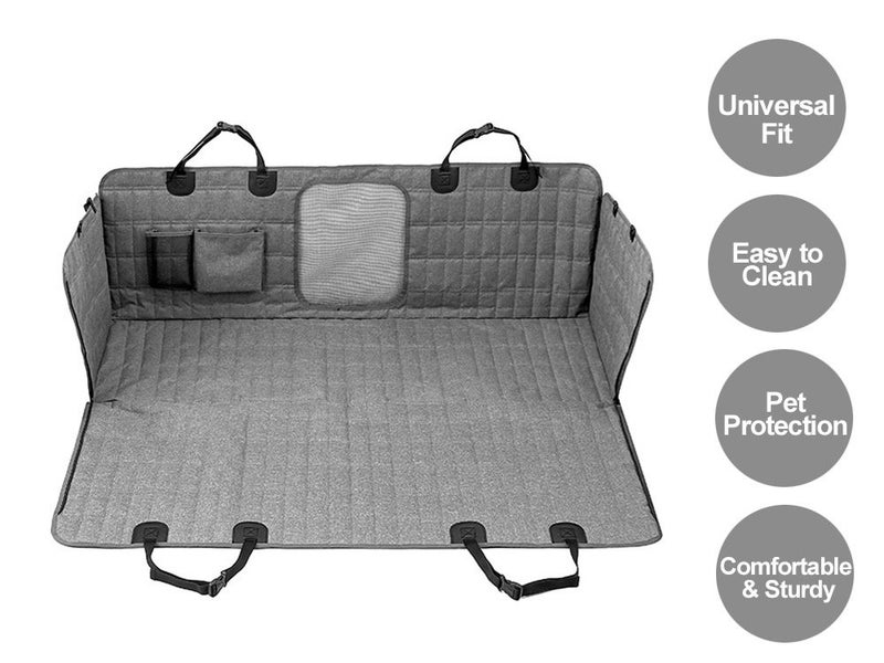 Dog Car Back Seat Protective Cover Carousel 1