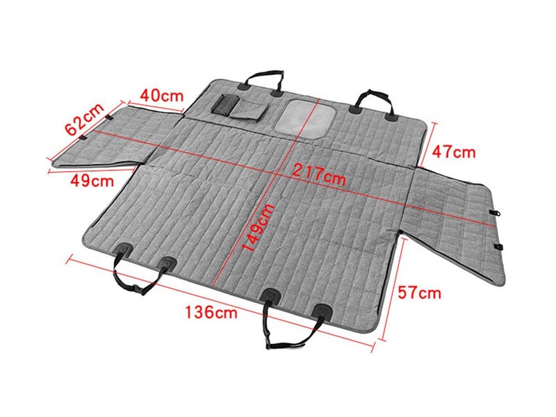 Dog Car Back Seat Protective Cover Carousel 7