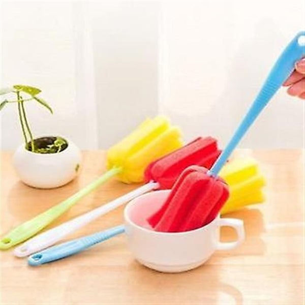 Washing Cup Artifact Brush Water Cup Cleaning Long-handled Baby Bottle Scrubbing Carousel 5