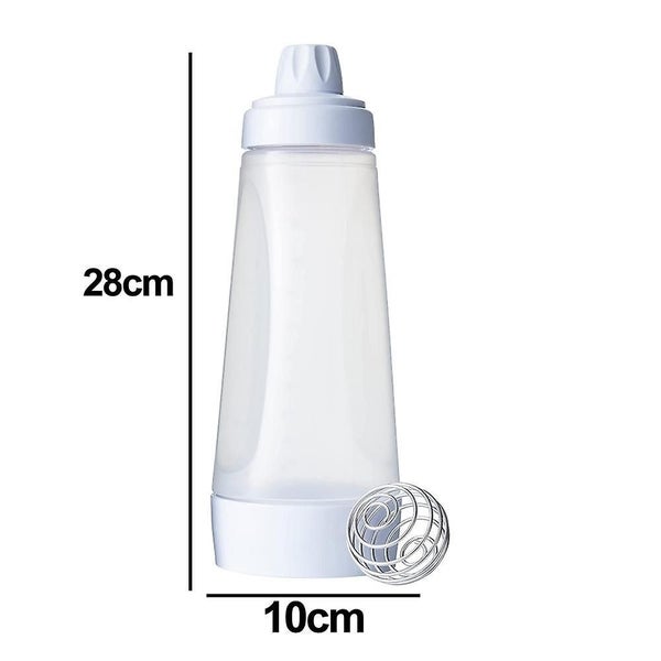 Whiskware Pancake Batter Dispenser And Mixer With Blenderball Wire Whisk For Cup Carousel 2