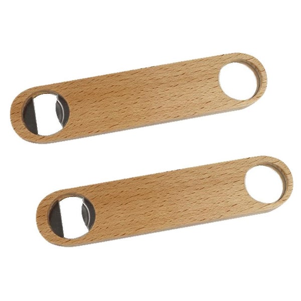 Beech Can Opener Wooden Beer Corkscrew Stainless Steel Corkscrew Carousel 1