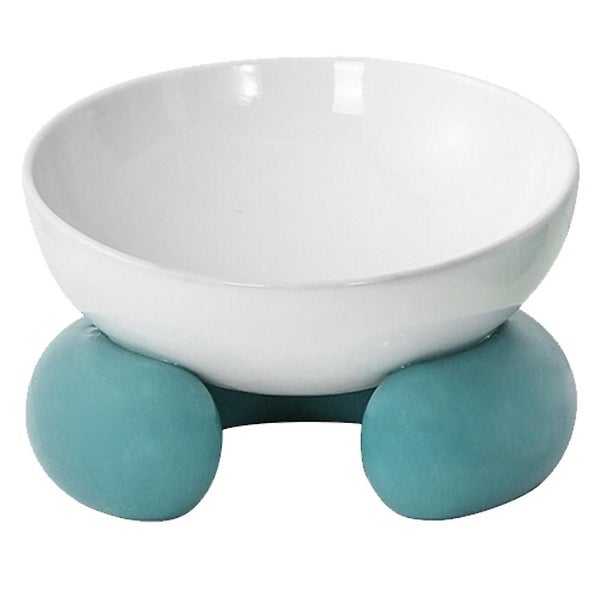 Ceramic Protection Cervical Vertebra Oblique Mouth Dog Bowl Food Bowl Rice Bowl Carousel 1