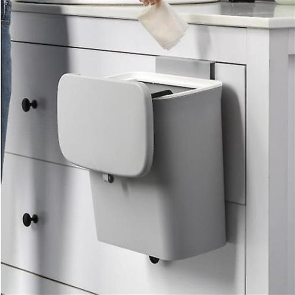 2.4 Gallon Kitchen Compost Bin For Counter Top Or Under Sink, Hanging Small Tras Carousel 2
