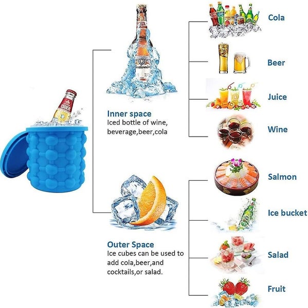 Ice Cube Trays, Ice Cube Mold With Lid, Ice Cube Ice Cube Maker, Silicone Ice Cu Carousel 5