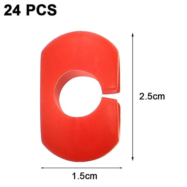 Wine Glass Charms Markers Silicone Drink Markers For Wine Glass Champagne Flutes Carousel 2