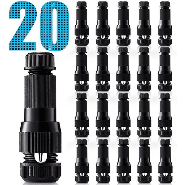 Pack Of 20 Wire Connectors For Landscape Lighting, Piercing Connectors For Garde Carousel 1