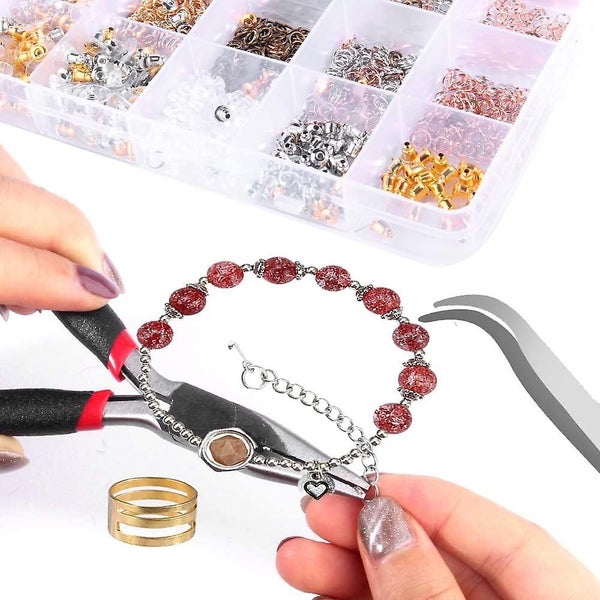 2500pcs Earring Hooks Earring Making Kit Earring Hooks For Jewelry Making With J Carousel 2