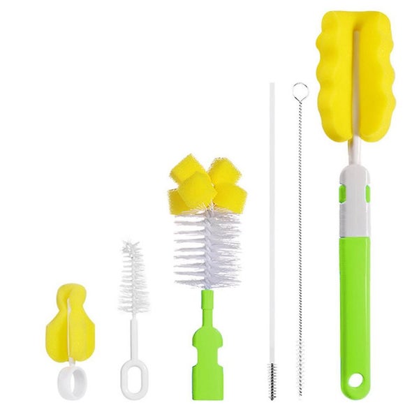 Bottle Brush Cleaner Pack - Cleaning Brushes For Baby Bottles, Water Bottles, St Carousel 5