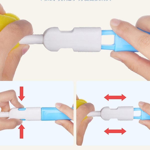 Bottle Brush Cleaner Pack - Cleaning Brushes For Baby Bottles, Water Bottles, St Carousel 2